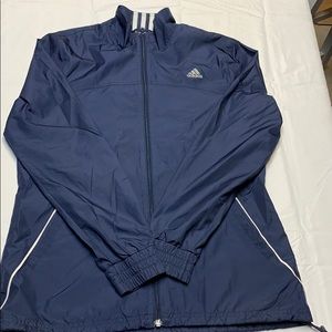 Adidas navy blue jacket size Medium